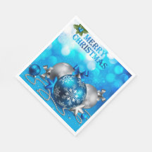 Bolas de Natal Azuis e Prateadas, Canas Doces, Est