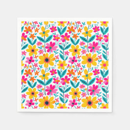 Guardanapo De Papel Bold Bloom 