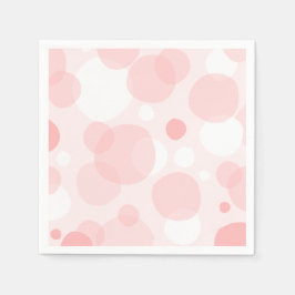 Guardanapo De Papel Bolhas cor-de-rosa