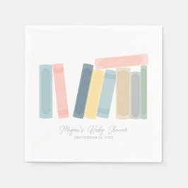 Guardanapo De Papel Bolsas Favoráveis do Chá de fraldas de Livro