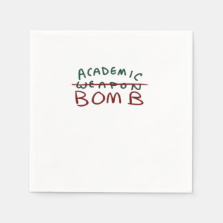 Guardanapo De Papel Bomba Acadêmica Superdimensionada
