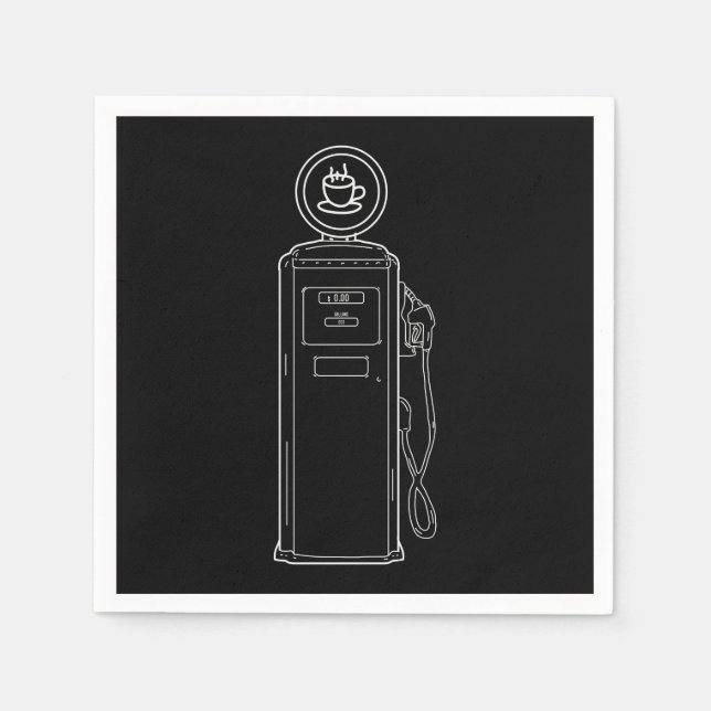 Guardanapo De Papel Bomba de café (Frente)