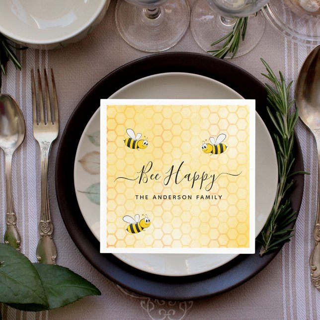 Guardanapo De Papel Bombardeiros beiam feliz diversão de verão nome de (Criador carregado)