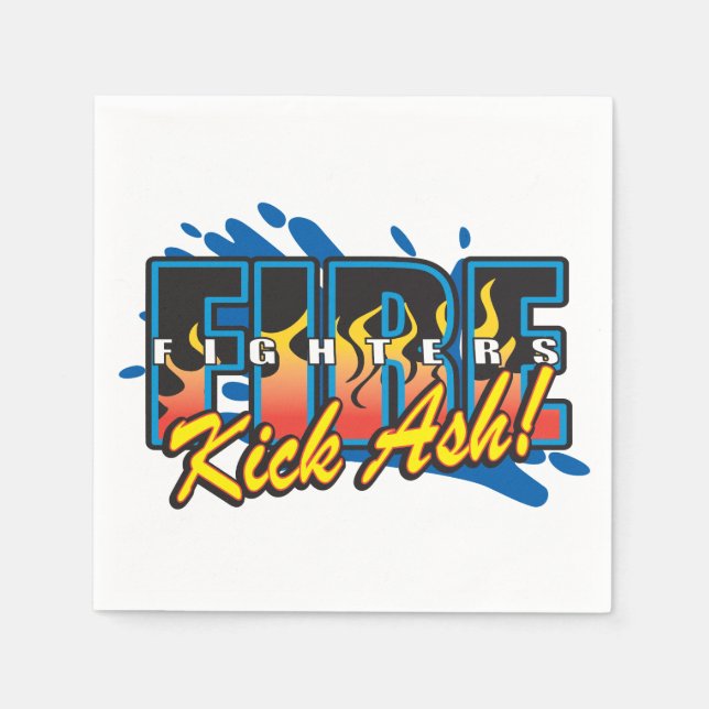 Guardanapo De Papel Bombardeiros Chute Ash! (Frente)