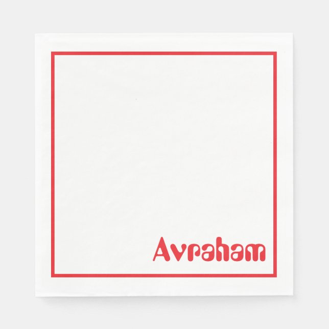 Guardanapo De Papel Bombeiros de camionetas (Frente)