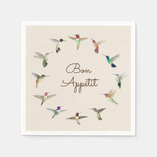 Guardanapo De Papel Bon Appétit California Hummingbird
