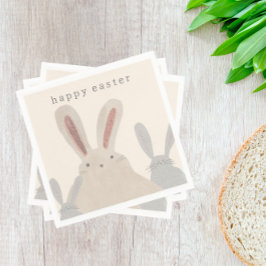 Guardanapo De Papel Bonita e Simples Aquarela Páscoa Coelho Napkins