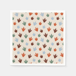 Guardanapo De Papel Bonita Festa de aniversário de Dinossauro Napkins