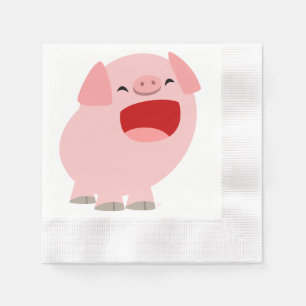 Guardanapo De Papel Bonitão Cantando Papel de Suíno Bonito Nápoles