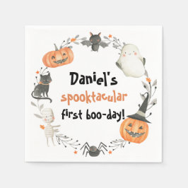 Guardanapo De Papel Bonito Halloween Spooktacular Decor de Aniversário