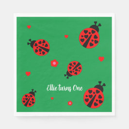 Guardanapo De Papel Bonito Papel Ladybug Napkin