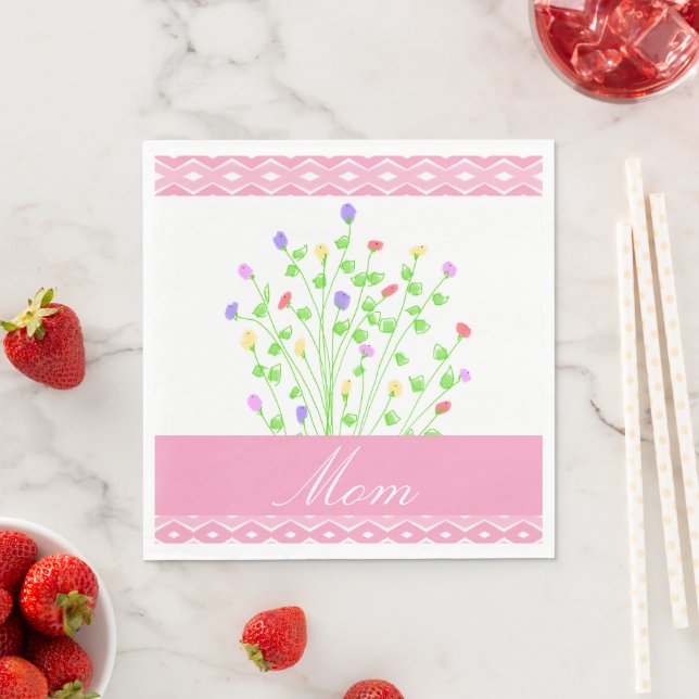 Guardanapo De Papel Bonito Papel Napkins Para Mamãe (Insitu)