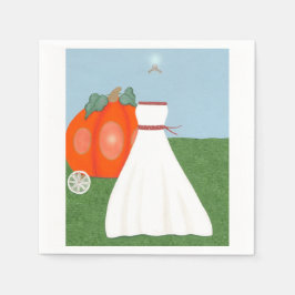 Guardanapo De Papel Bonito Princesa Chá de panela Napkins