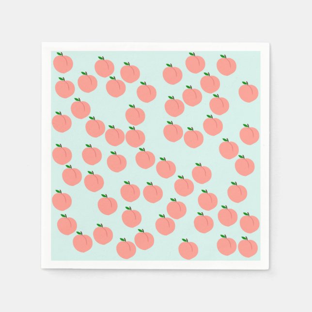 Guardanapo De Papel Bonitões de Papel de Pêssego (Frente)