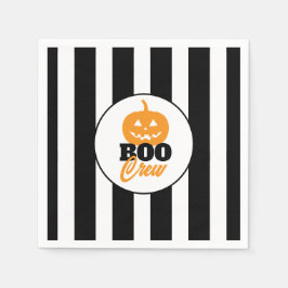 Guardanapo De Papel Boo Crew Jack O Lantern Halloween Party