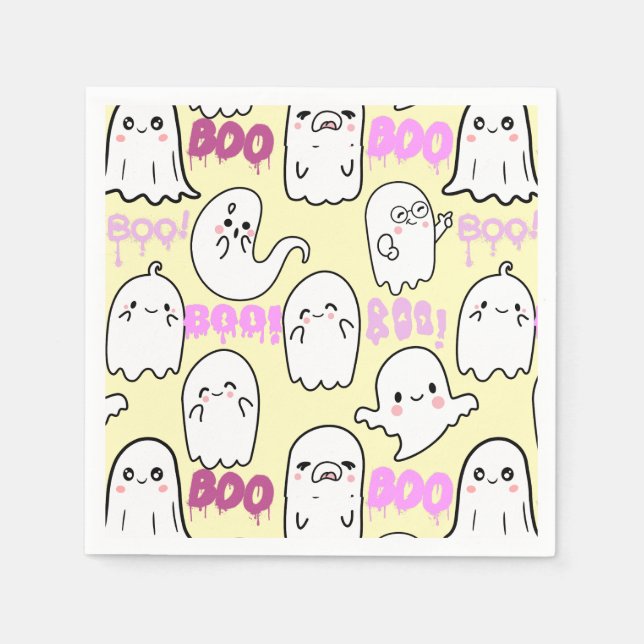 Guardanapo De Papel Boo, fantasma.b (Frente)