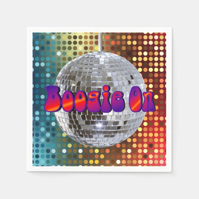 Guardanapo De Papel Boogie Ligado! 2 (Frente)