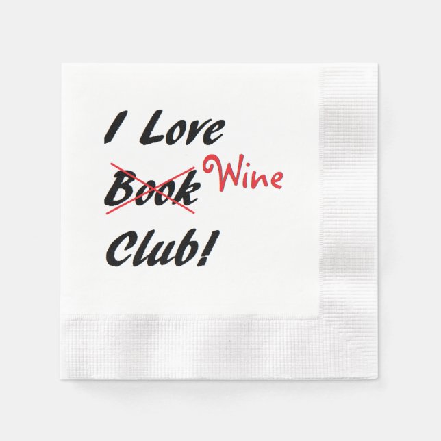 Guardanapo De Papel "Book Club" Paper Napkins (Frente)