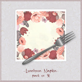 Guardanapo De Papel Borboleta-borboleta-de-arte-popular doce