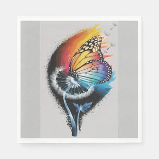 Guardanapo De Papel Borboleta Dandelion