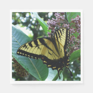 Guardanapo De Papel Borboleta I de Swallowtail em Milkweed em Shenando