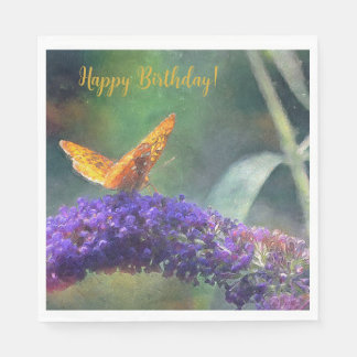 Guardanapo De Papel Borboleta Mágica