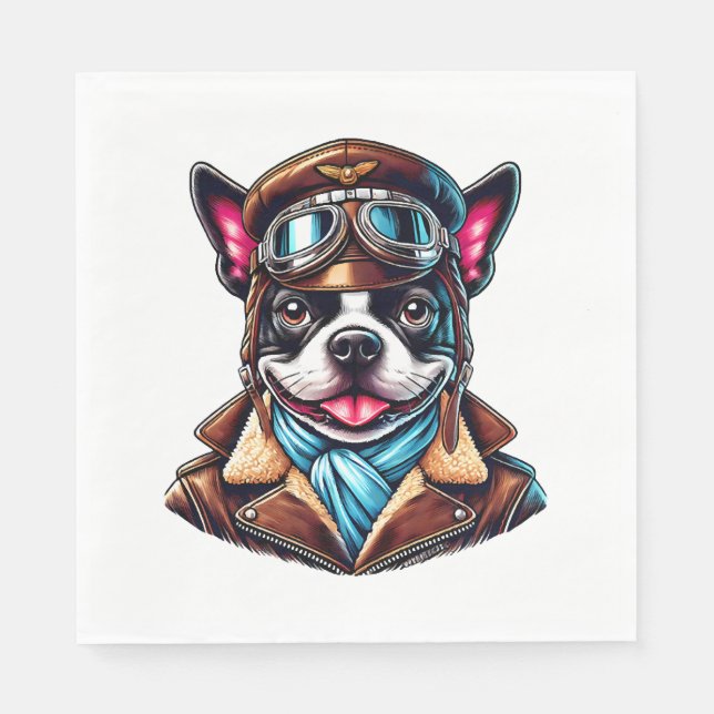 Guardanapo De Papel Bostie Pilot Design (Frente)