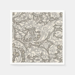 Guardanapo De Papel Botão de Solteiro damasco antigo William Morris