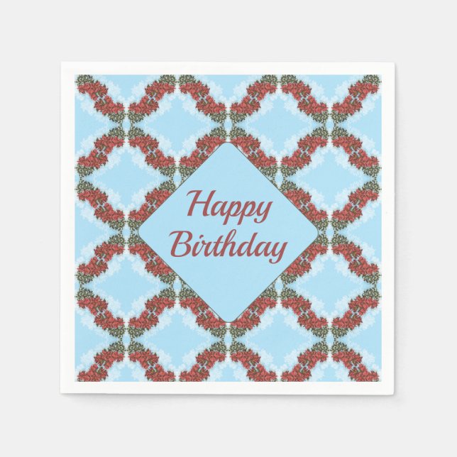 Guardanapo De Papel Bougainvillea Paper Napkins (Frente)