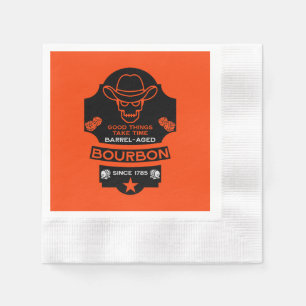 Guardanapo De Papel Bourbon Whiskey Art