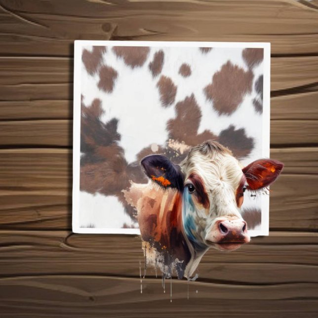 Guardanapo De Papel branco castanho (Criador carregado)