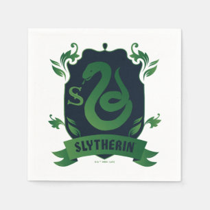 Guardanapo De Papel Brasão da Casa SLYTHERIN™ Ornamentado