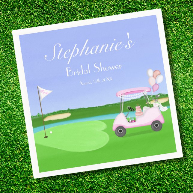 Guardanapo De Papel Bridal Golf Chá de panela Brunch (Criador carregado)