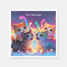 Guardanapo De Papel Brilho de Natal Encantado