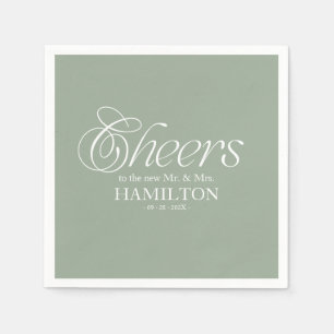 Guardanapo De Papel Brindes Casamento Minimalista Moderno