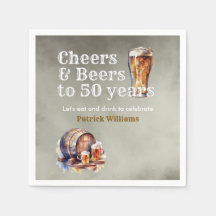 Brindes Cervejas 50 Anos Aniversário de Homens Bla