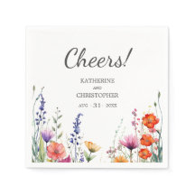 Brindes Flores Silvestres Vibrantes Casamento Eleg