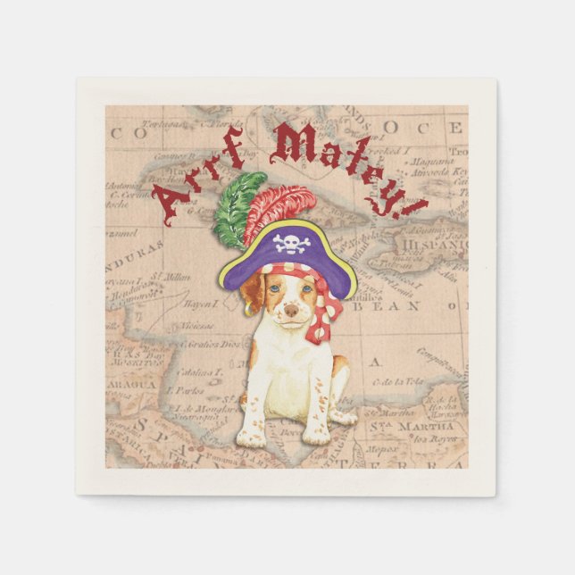 Guardanapo De Papel Brittany Pirate (Frente)