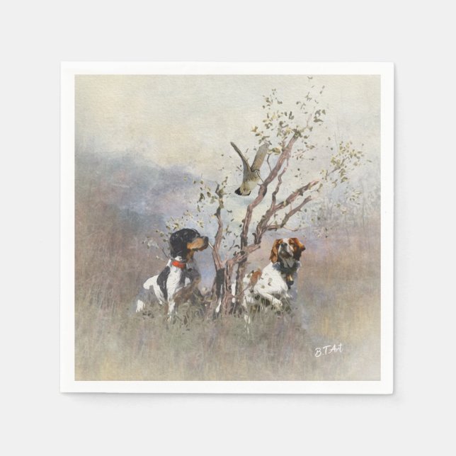Guardanapo De Papel Brittany Spaniel (Frente)