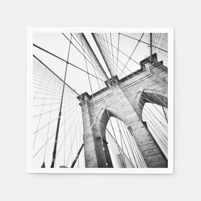 Guardanapo De Papel Brooklyn Bridge, Nova Iorque (Frente)