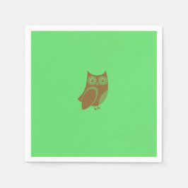Guardanapo De Papel Brown Owl Paper Napkins