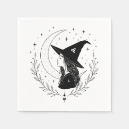 Guardanapo De Papel Bruja