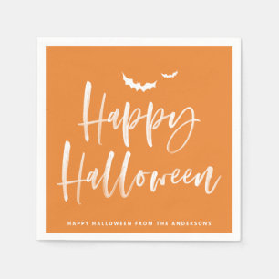 Guardanapo De Papel Brussel - Maravilha Laranja Feliz Festa de Hallowe