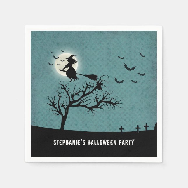 Guardanapo De Papel Bruxa Má (Frente)