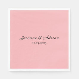 Guardanapo De Papel Bubblegum Blush Wedding
