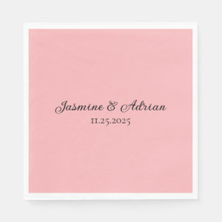 Guardanapo De Papel Bubblegum Blush Wedding