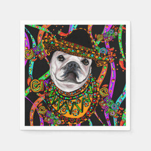 Guardanapo De Papel Buldogue