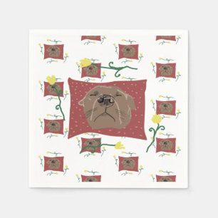 Guardanapo De Papel Buldogue Francês