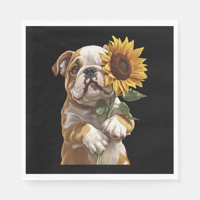 Guardanapo De Papel Bulldog  (Frente)