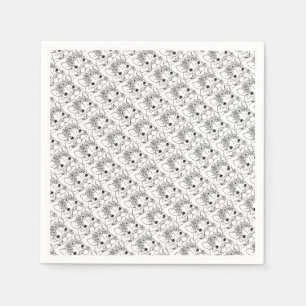 Guardanapo De Papel Bulldog Francês Napkins 4,75x4,75"